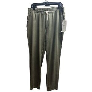 Vuori Men Ponto Performance Pant Jogger Sweatpants Drawstring Dark Metal XXL New
